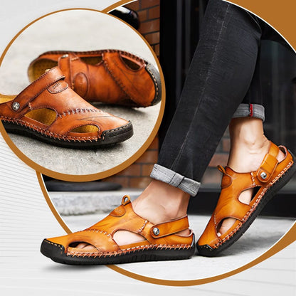 Évasion cuir - Sandalen für Männer