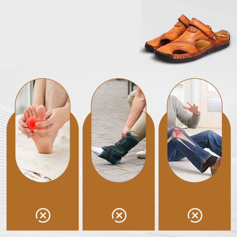 Évasion cuir - Sandalen für Männer