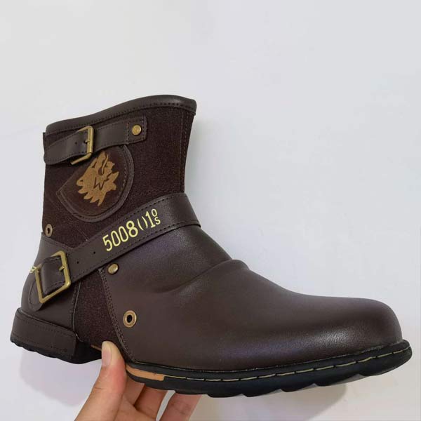 Vintage Männer Reißverschluss Stiefel