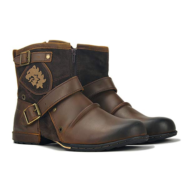 Vintage Männer Reißverschluss Stiefel