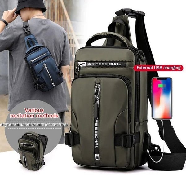 Multifunktionale wasserdichte Messenger-Tasche Zeitlich begrenzte Aktion.