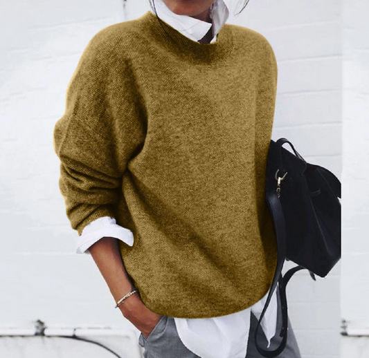 NERIZA - Cozy Cotton Knit Pullover