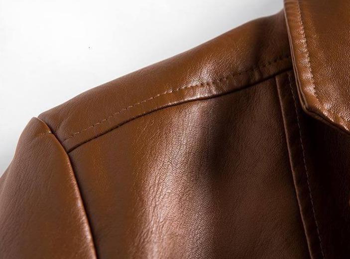 Herren Lederblazerjacke - Stil Und Komfort Vereint