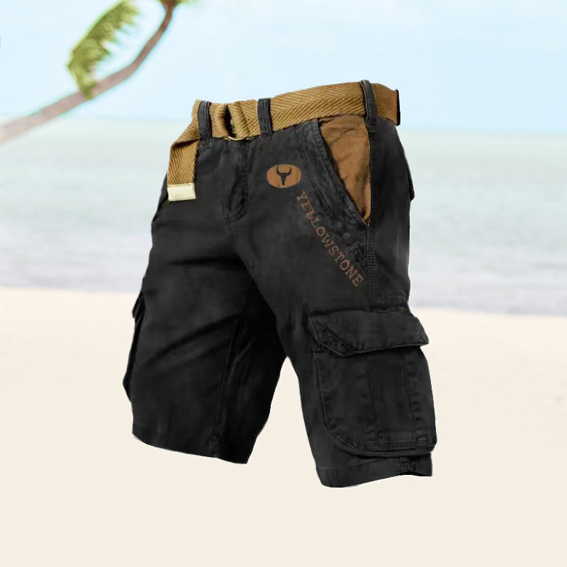 CargoKing Herren Cargo Shorts mit mehreren Taschen