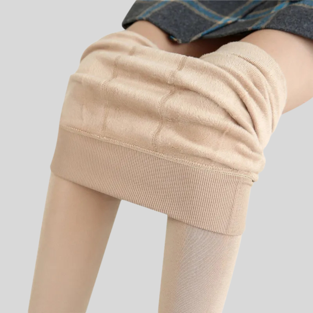 Montiqeu - Winter-Leggings mit dickem Fleece-Futter für Frauen