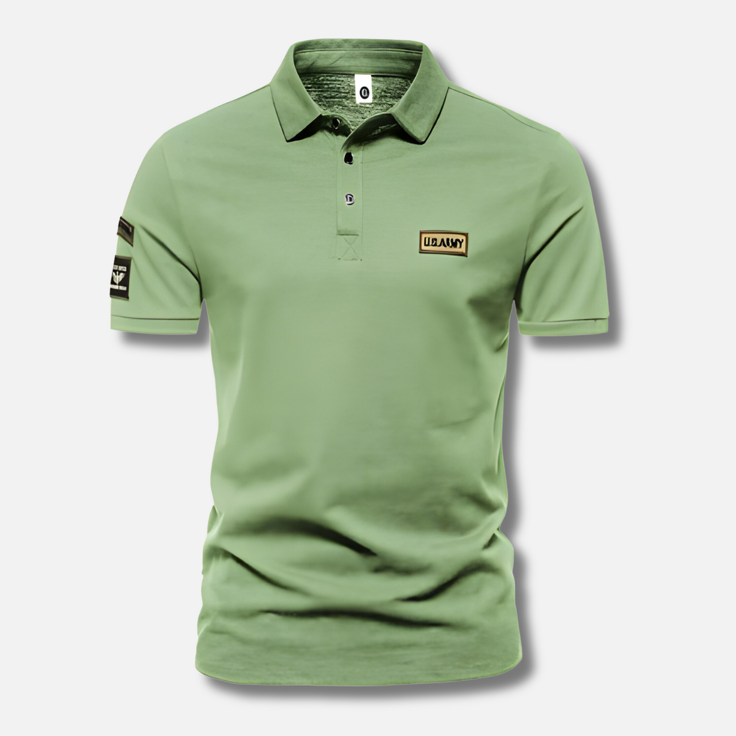 Militärisches Herren-Polo für Sommer/Lente