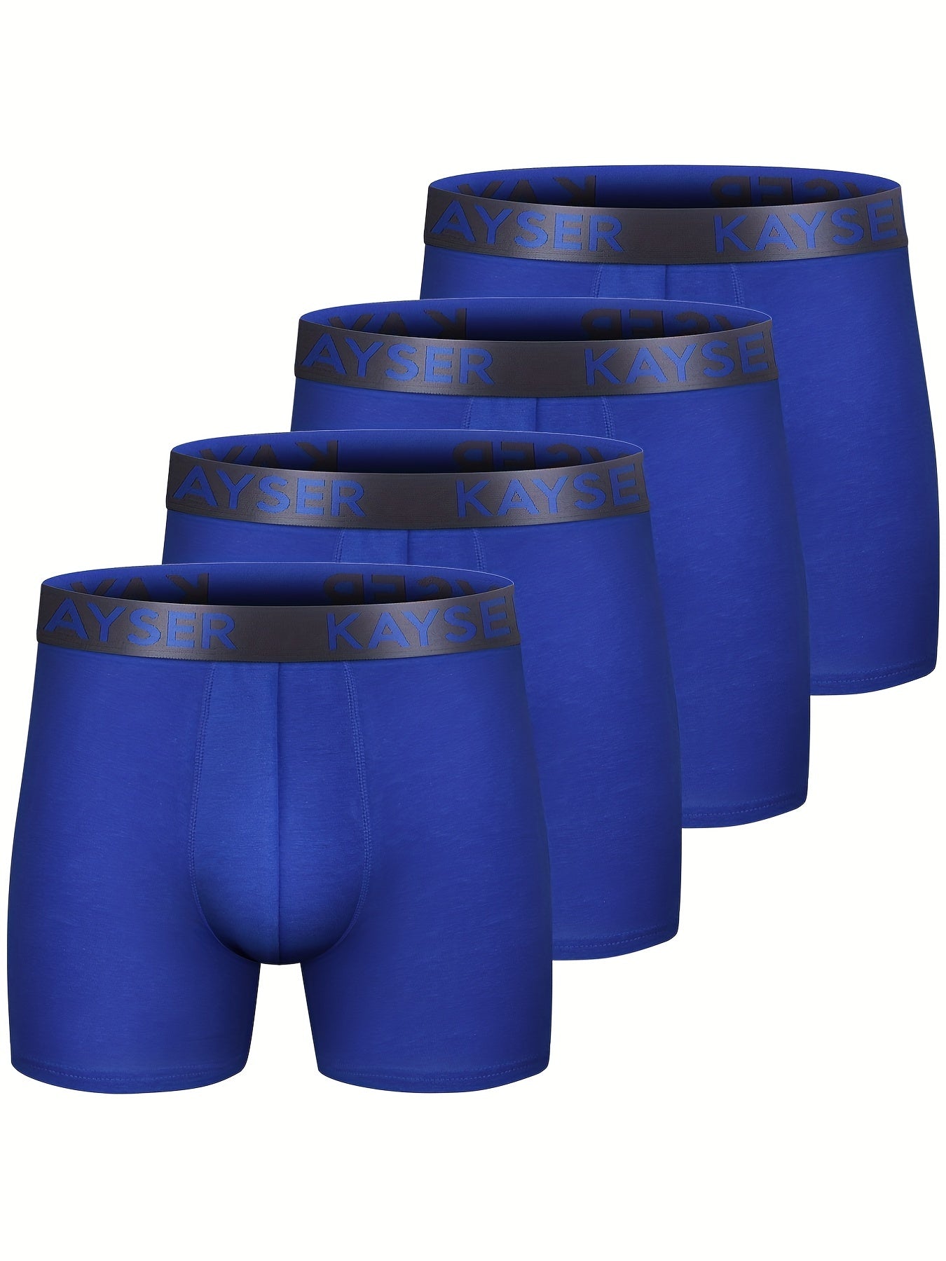 4 Stück bequeme Baumwoll-Boxershorts für Männer