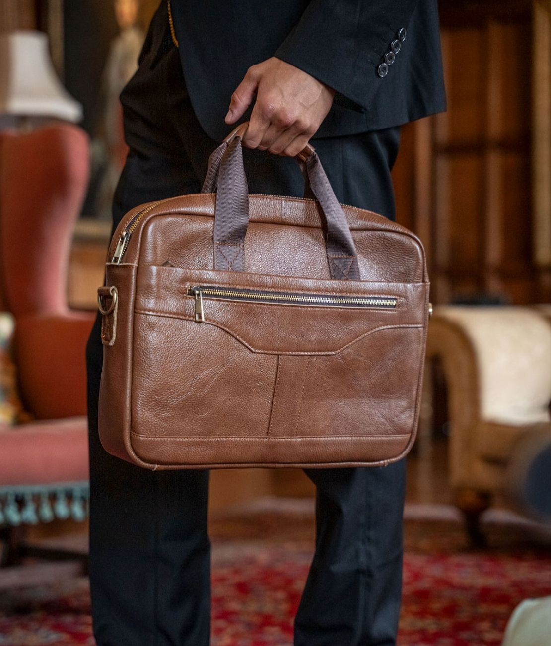 Alfie Tasche aus echtem Leder