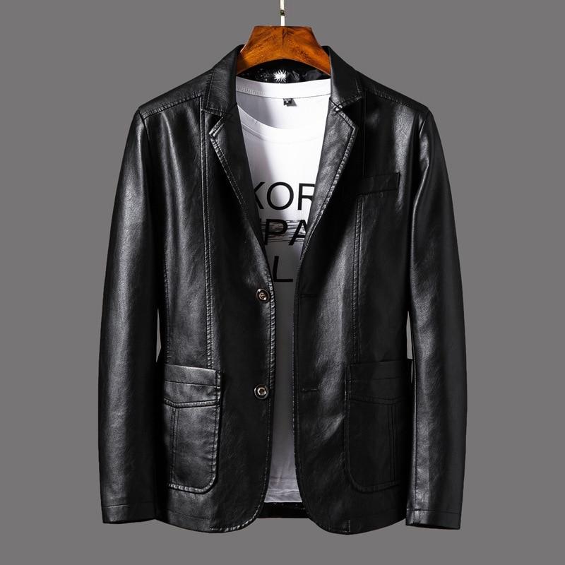 Herren Lederblazerjacke - Stil Und Komfort Vereint
