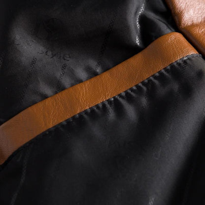 Herren Lederblazerjacke - Stil Und Komfort Vereint