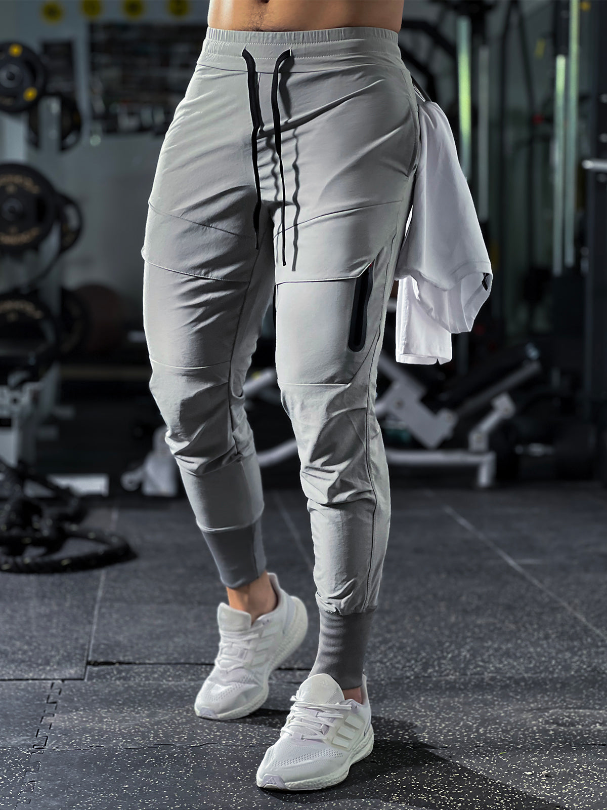 Maurice's bleiben cool hohe Rippe Cargo Jogger sportliche Hose