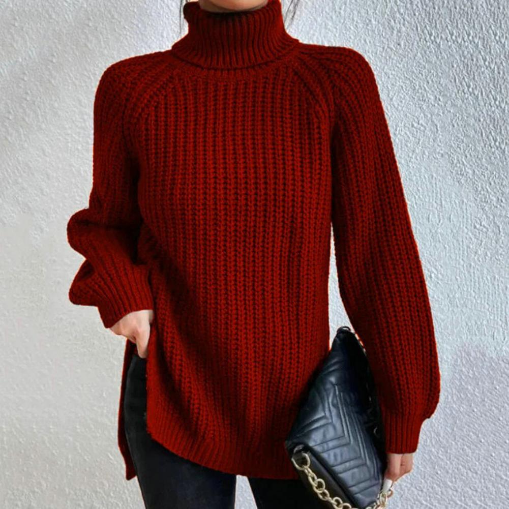 Annette - Schöner Pullover - Rollkragenpullover