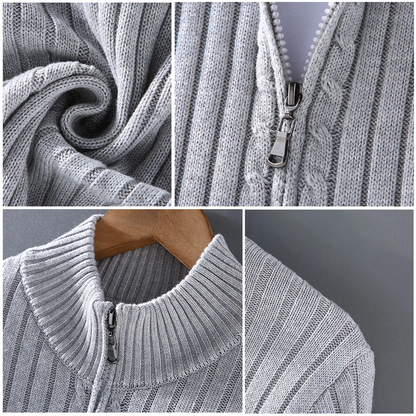 Massimo Merino Strickjacke mit Reißverschluss