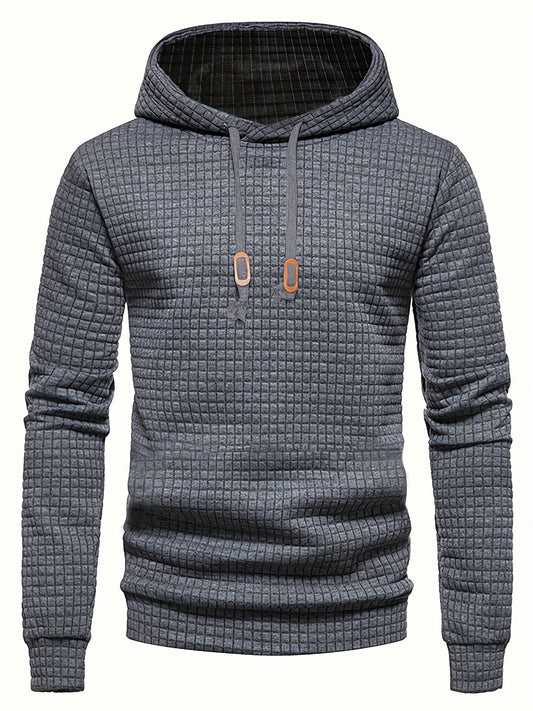 Waffelmuster Hoodie