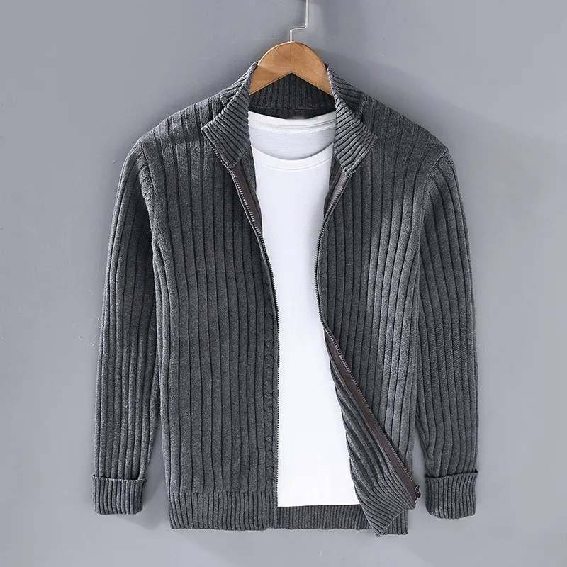 Massimo Merino Strickjacke mit Reißverschluss