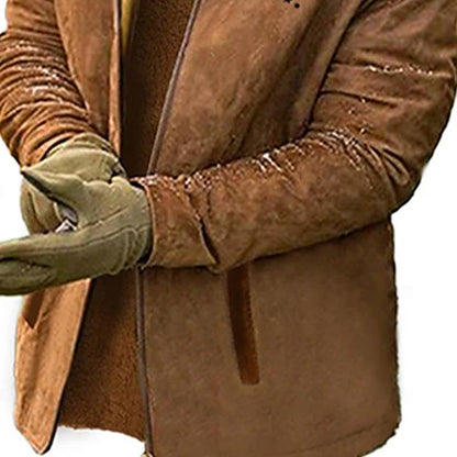Luca - Vintage Suede Corduroy Jacke