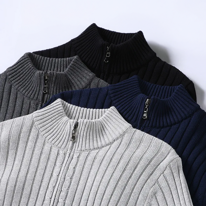 Massimo Merino Strickjacke mit Reißverschluss
