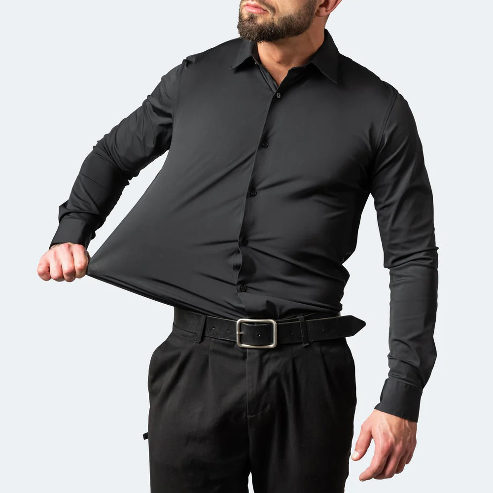 Titan Wardrobe Stretch Komfort Hemd: knitterfreie Lösung für Männer*