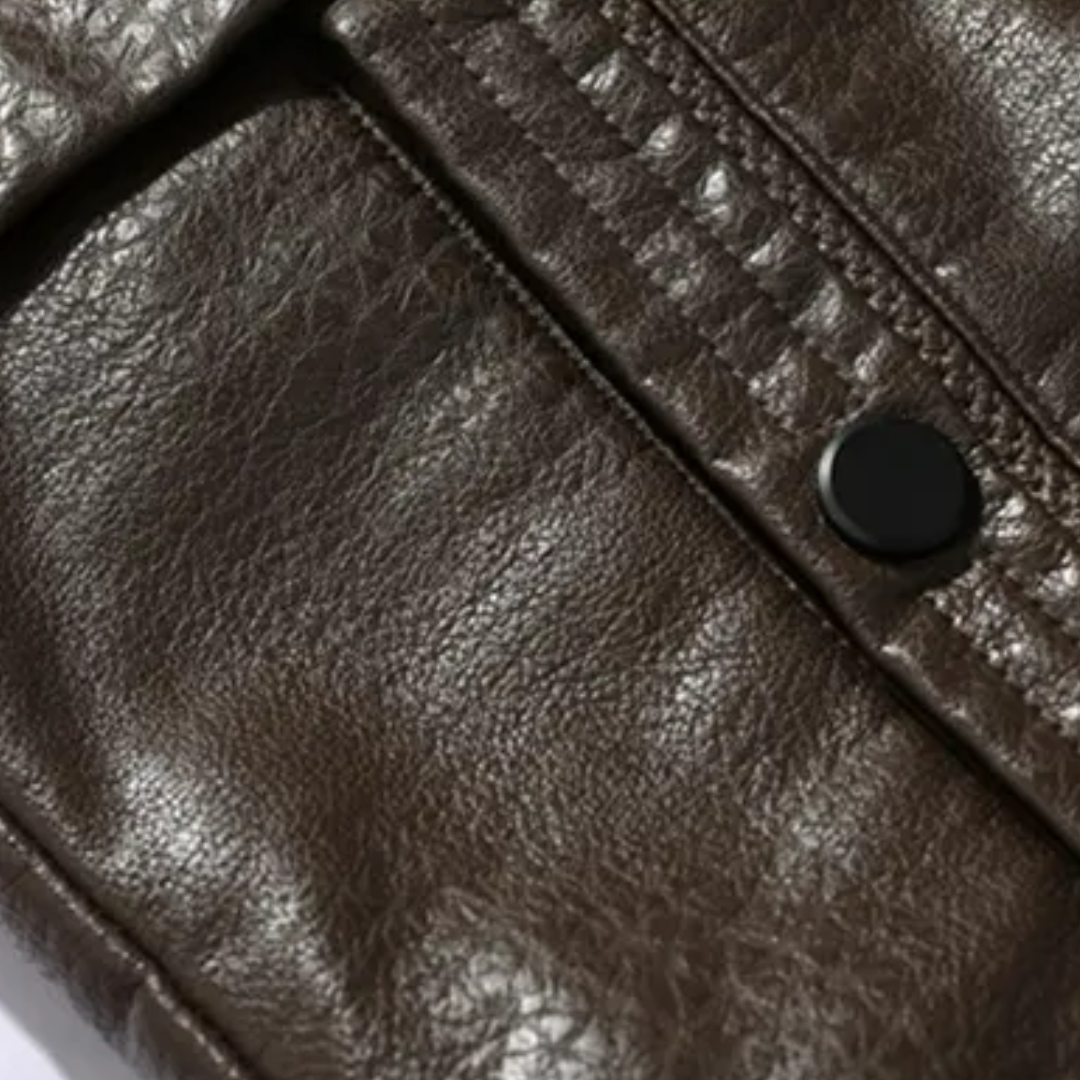 Myrrone | Winterjacke aus Leder.